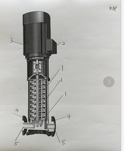 RAP系列輕型不銹鋼立式多級離心泵